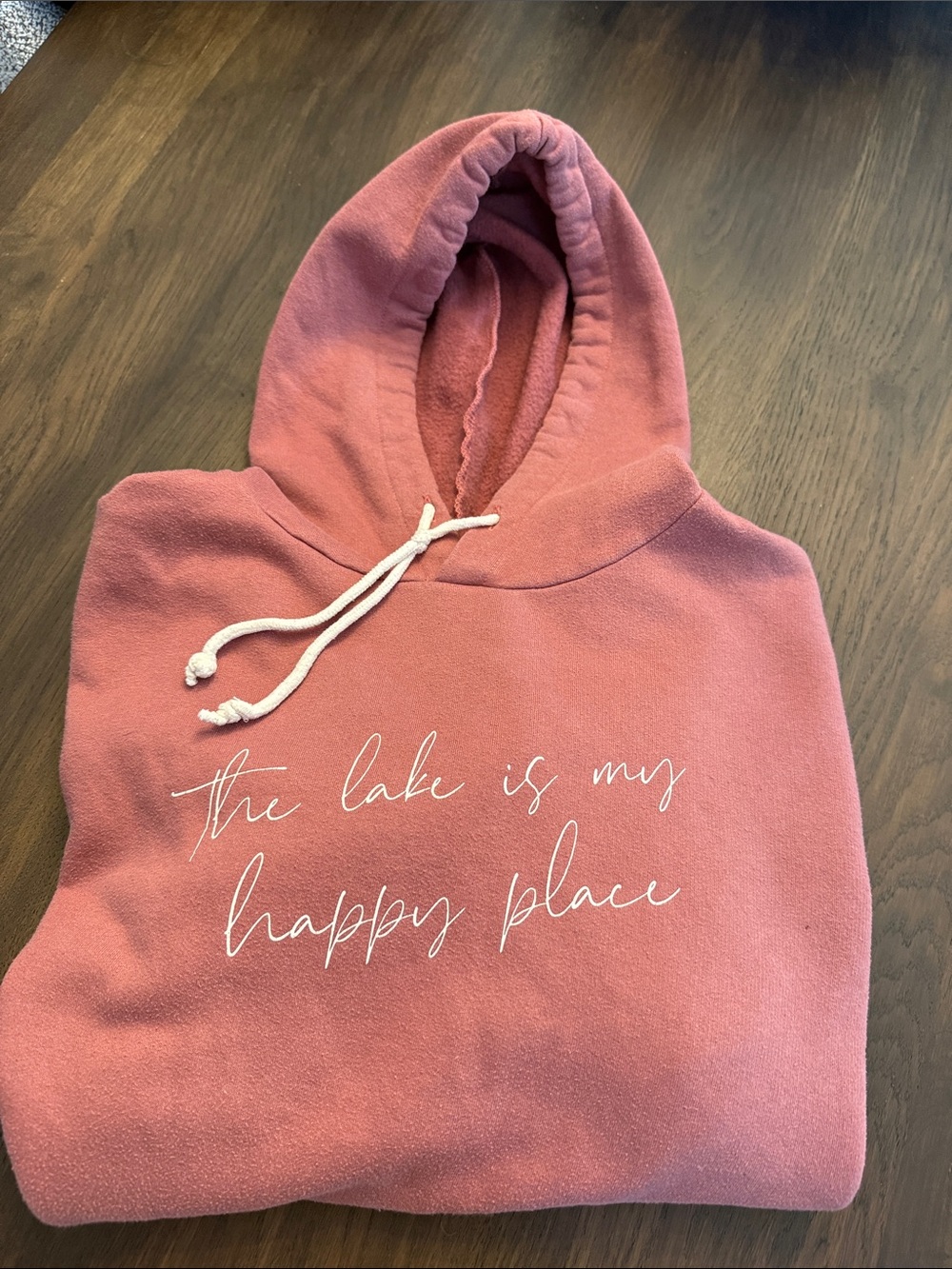 ambition Dusty Rose Fleece-Lined Hoodie